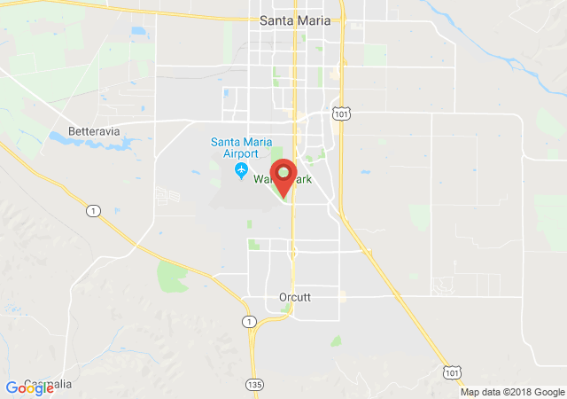 Google map image of 3546 Skyway Drive Santa Maria, CA